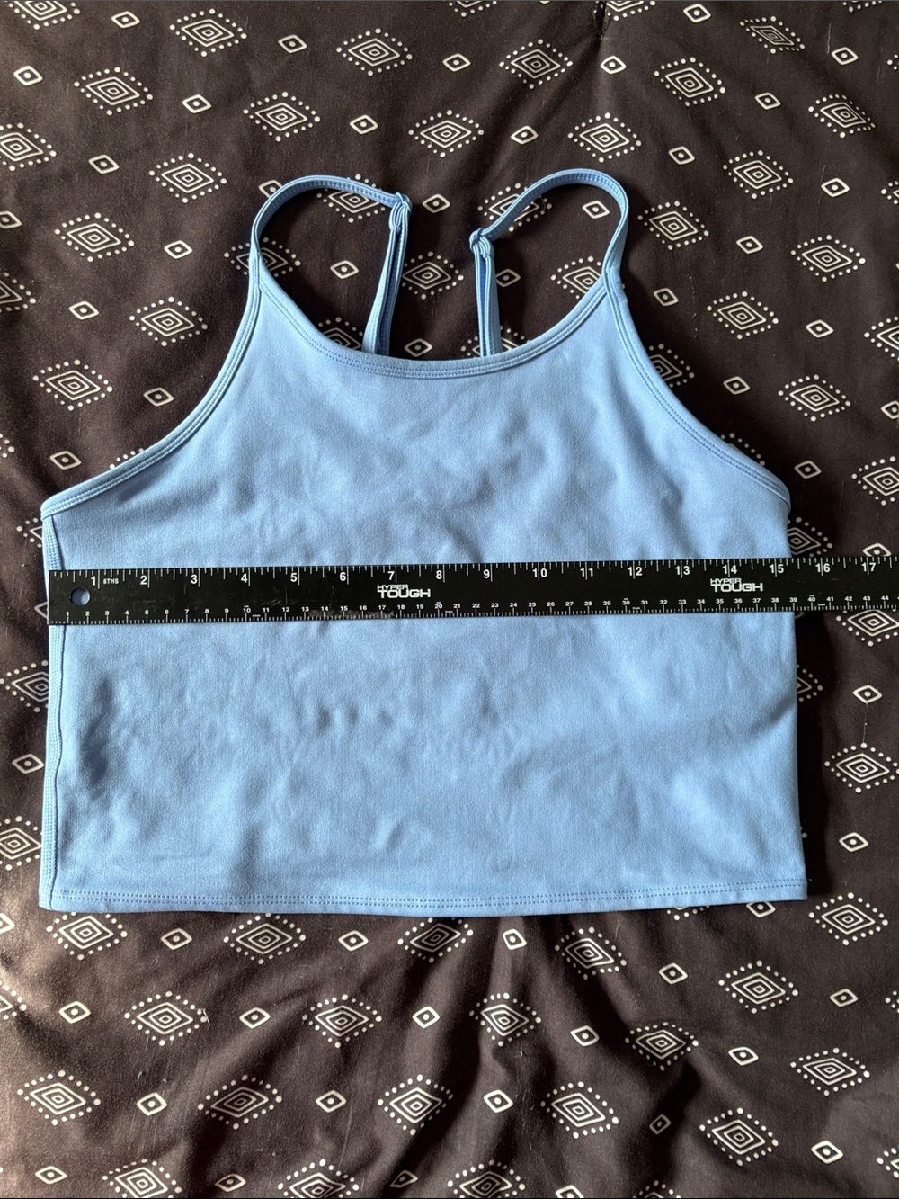 Champion Soft Touch Longline Cami Tank with Shelf Bra Cornflower Blue L - Picture 7 of 7